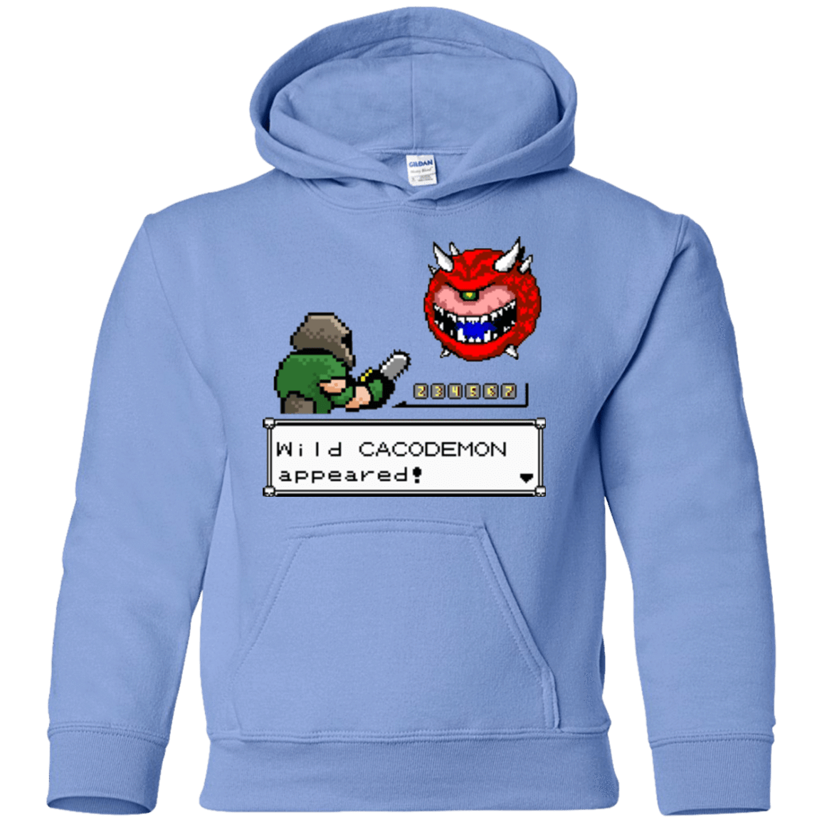 Sweatshirts Carolina Blue / YS A Wild Cacodemon Youth Hoodie