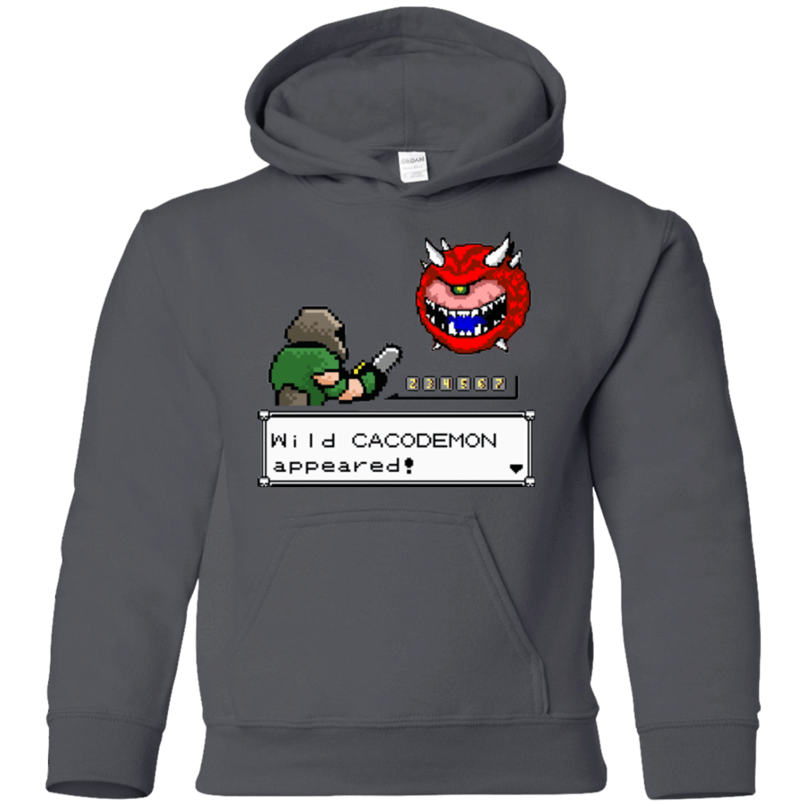 Sweatshirts Charcoal / YS A Wild Cacodemon Youth Hoodie