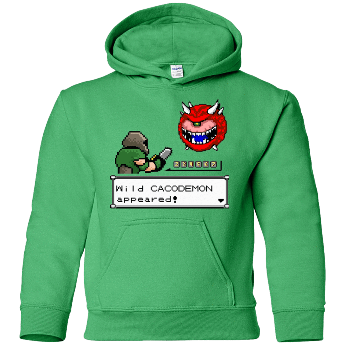 Sweatshirts Irish Green / YS A Wild Cacodemon Youth Hoodie