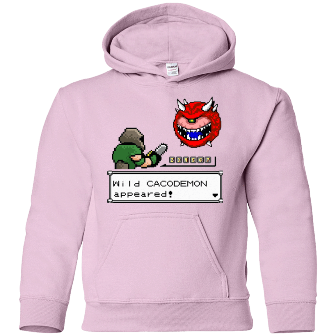 Sweatshirts Light Pink / YS A Wild Cacodemon Youth Hoodie