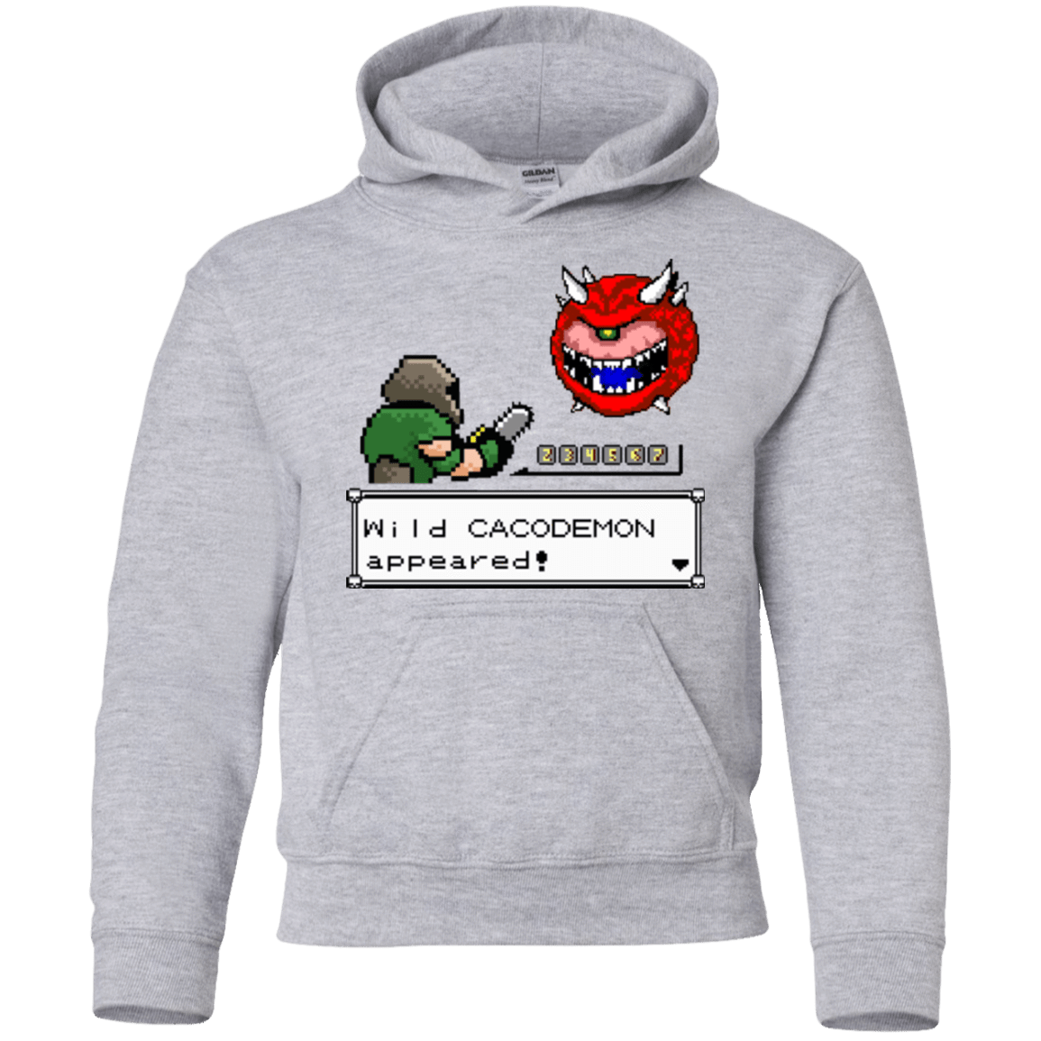 Sweatshirts Sport Grey / YS A Wild Cacodemon Youth Hoodie