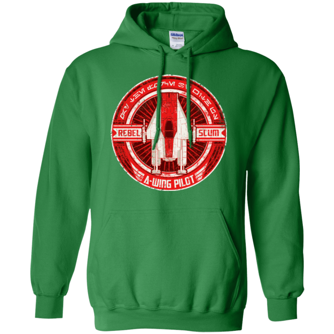 Sweatshirts Irish Green / S A-Wing Pullover Hoodie