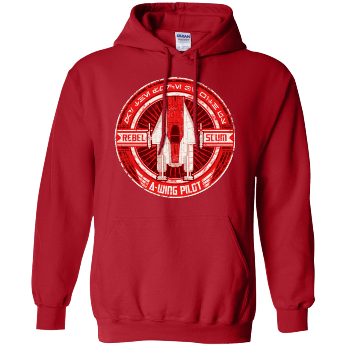 Sweatshirts Red / S A-Wing Pullover Hoodie