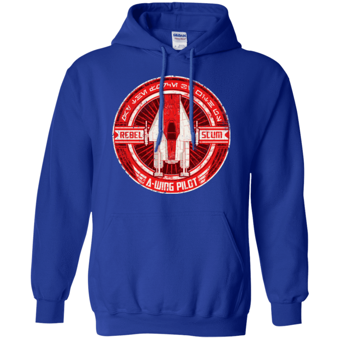 Sweatshirts Royal / S A-Wing Pullover Hoodie