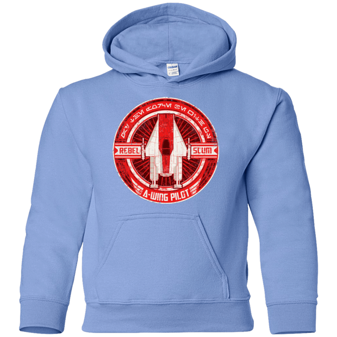 Sweatshirts Carolina Blue / YS A-Wing Youth Hoodie