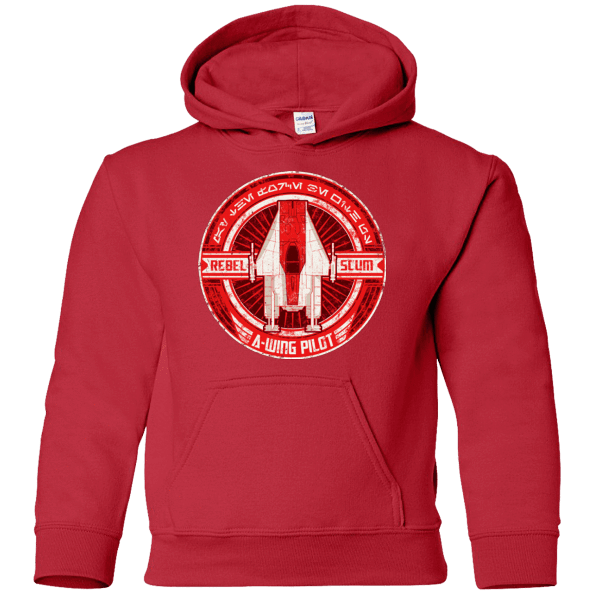 Sweatshirts Red / YS A-Wing Youth Hoodie