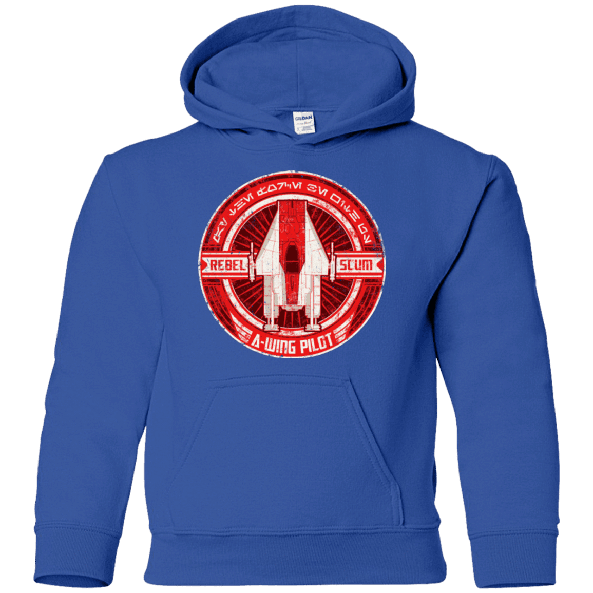 Sweatshirts Royal / YS A-Wing Youth Hoodie