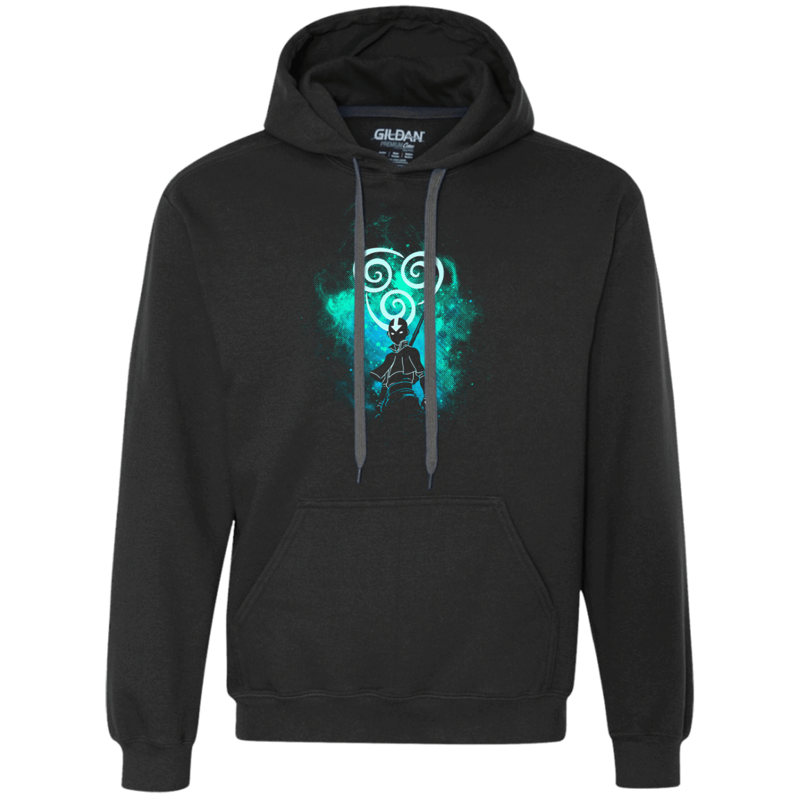 Sweatshirts Black / Small Aang Art Premium Fleece Hoodie