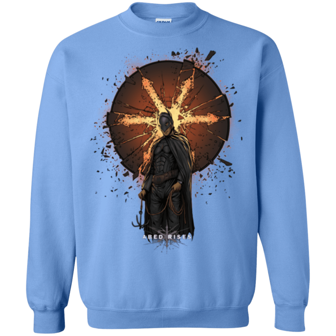 Sweatshirts Carolina Blue / Small Abed Rises Crewneck Sweatshirt