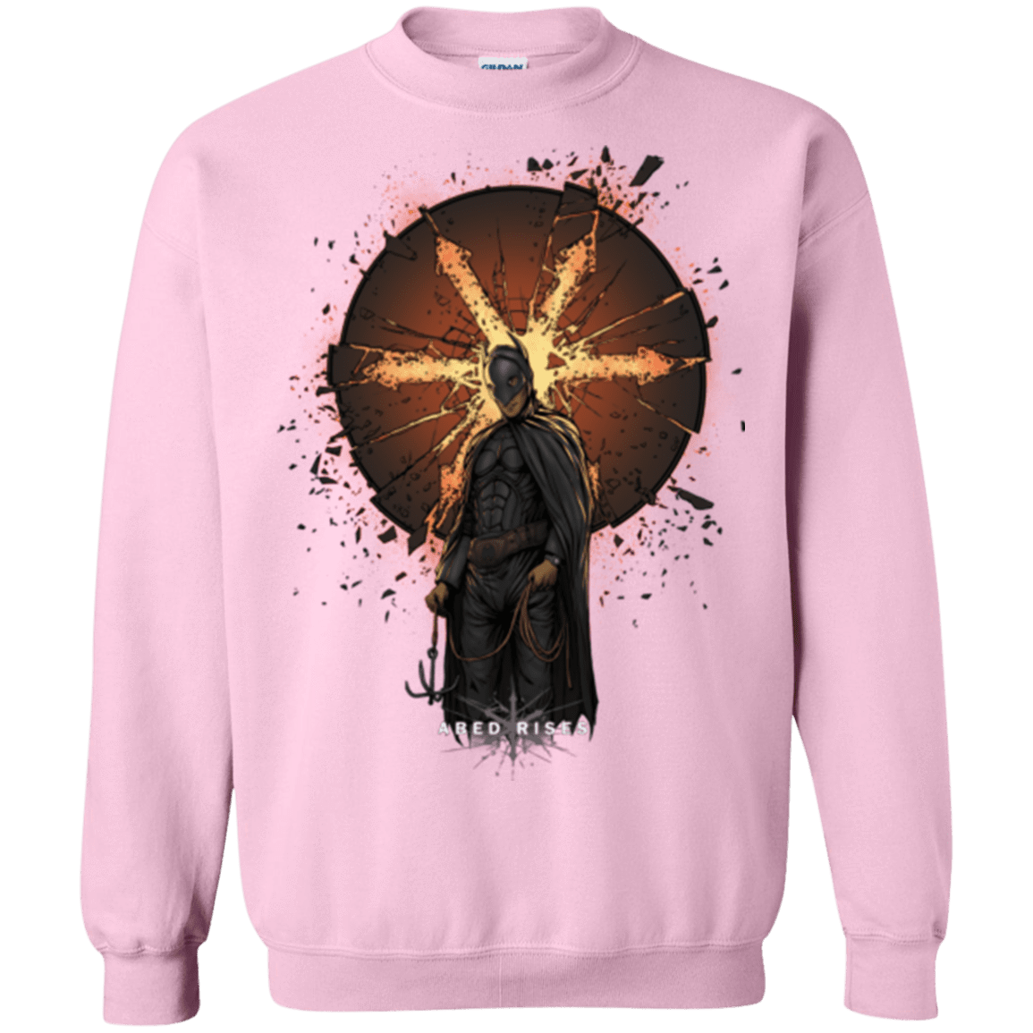 Sweatshirts Light Pink / Small Abed Rises Crewneck Sweatshirt