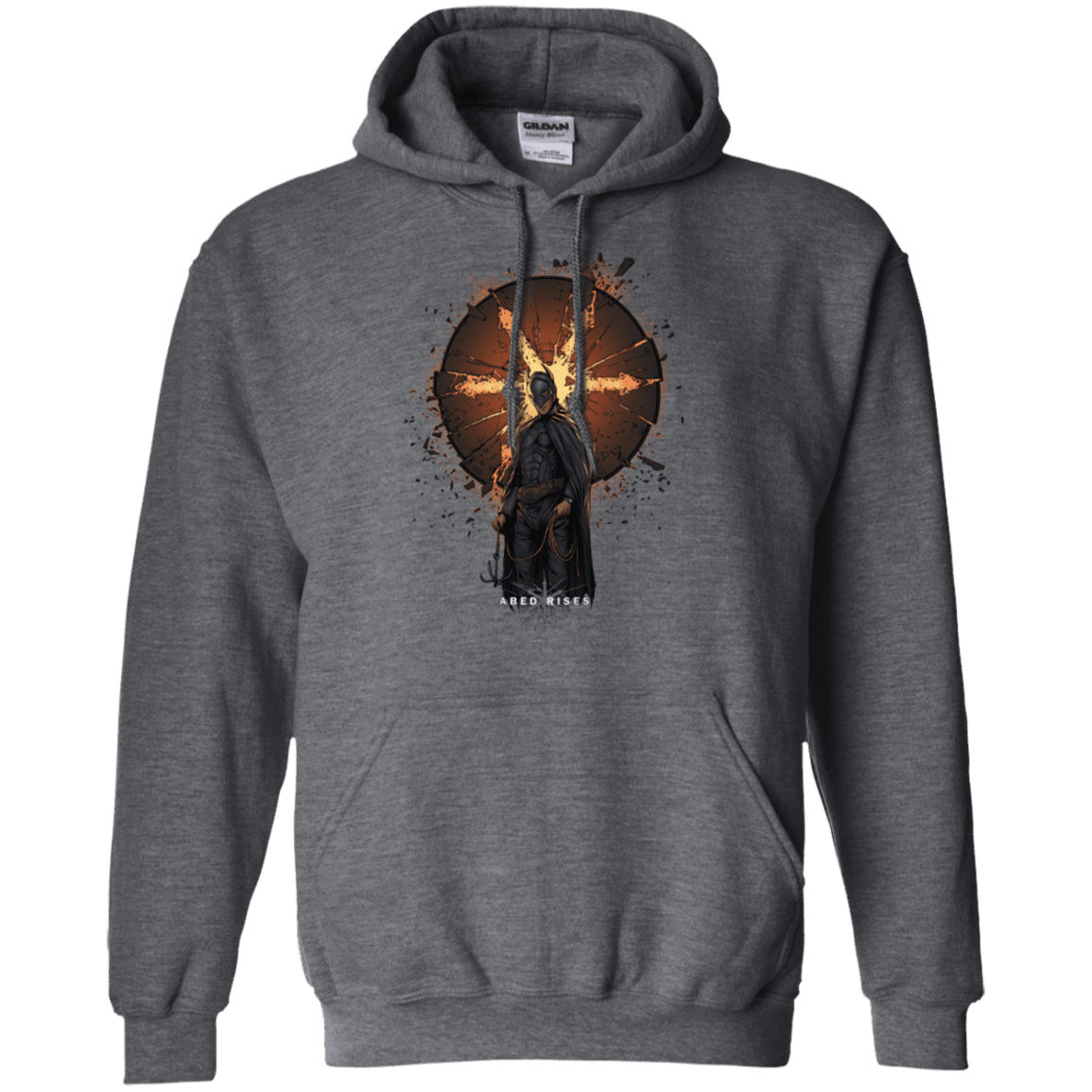 Sweatshirts Dark Heather / Small Abed Rises Pullover Hoodie