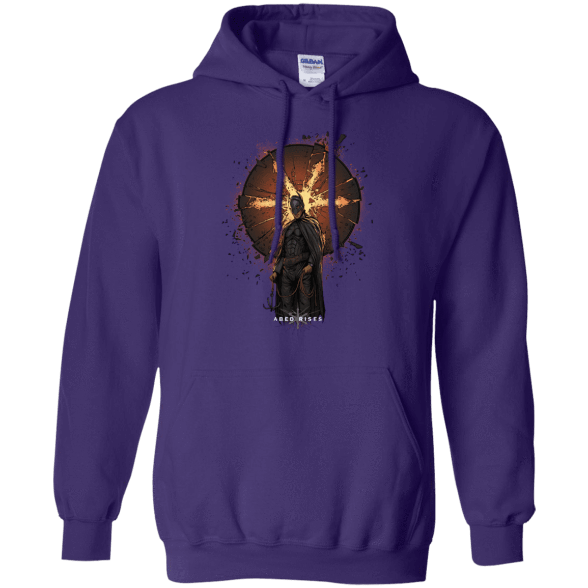 Sweatshirts Purple / Small Abed Rises Pullover Hoodie