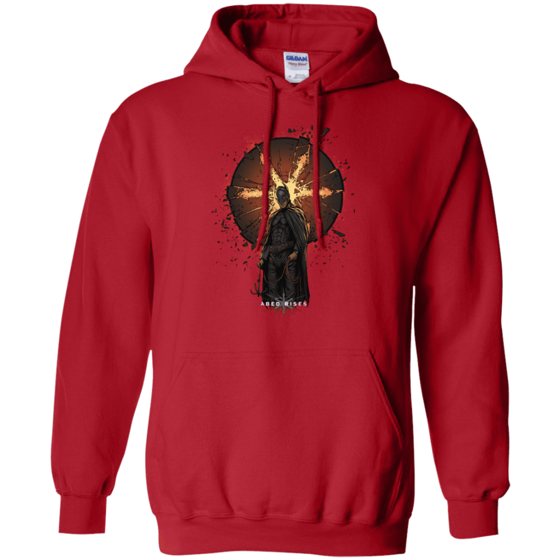 Sweatshirts Red / Small Abed Rises Pullover Hoodie