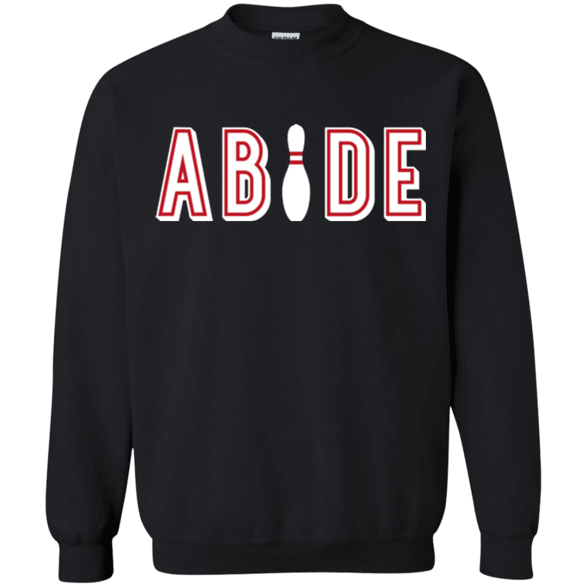 Abide The Dude Big Lebowski Crewneck Sweatshirt