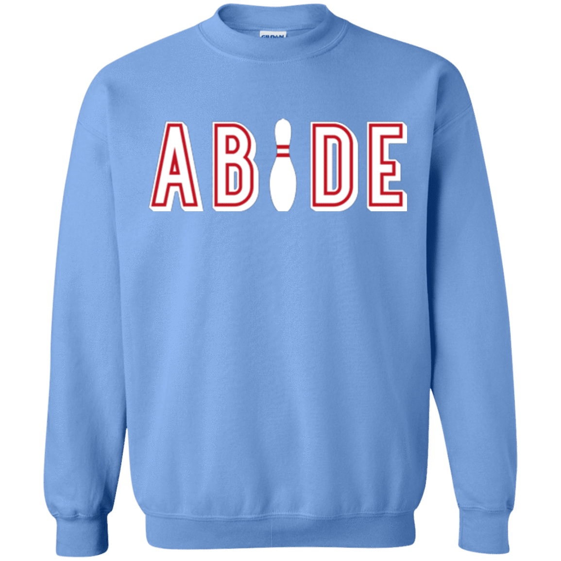 Abide The Dude Big Lebowski Crewneck Sweatshirt