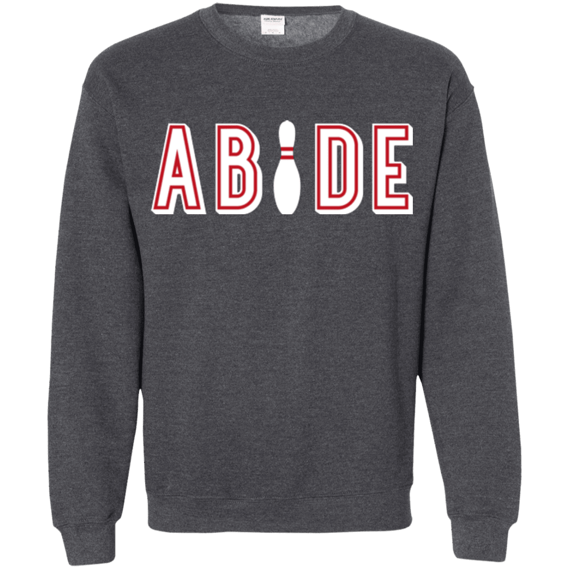 Abide The Dude Big Lebowski Crewneck Sweatshirt