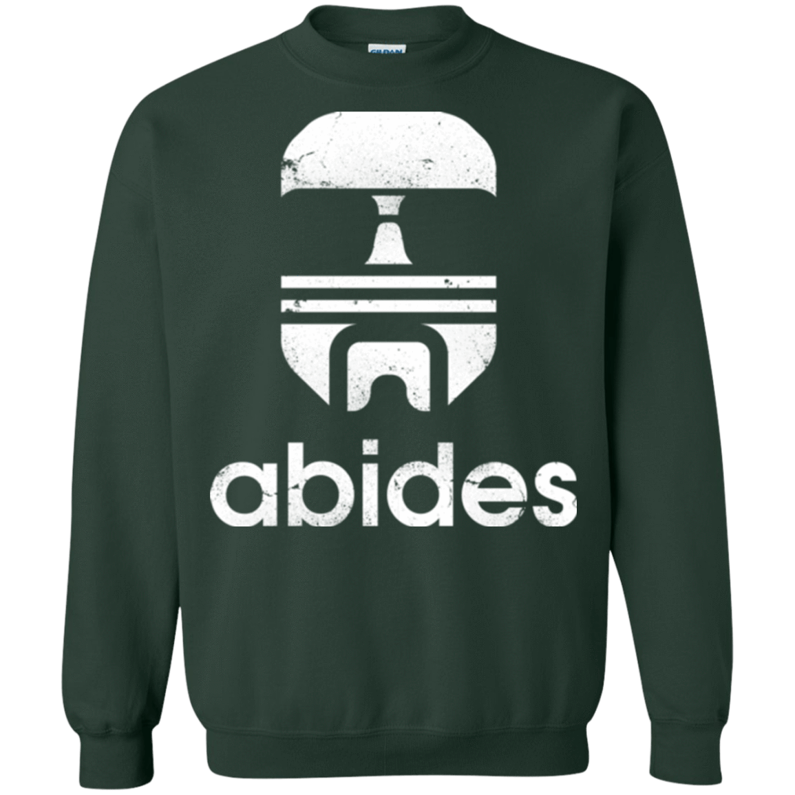 Sweatshirts Forest Green / Small Abides Crewneck Sweatshirt