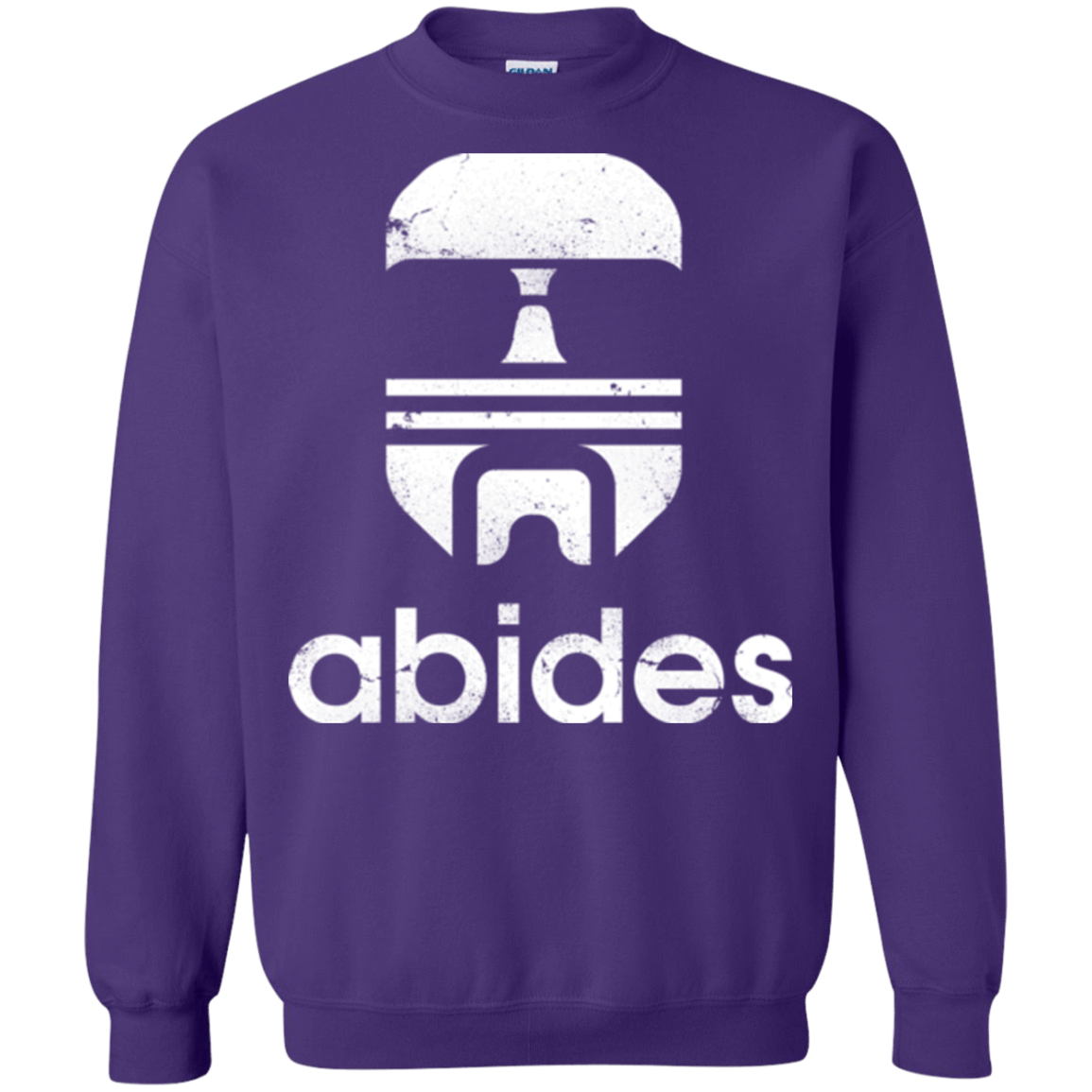 Sweatshirts Purple / Small Abides Crewneck Sweatshirt