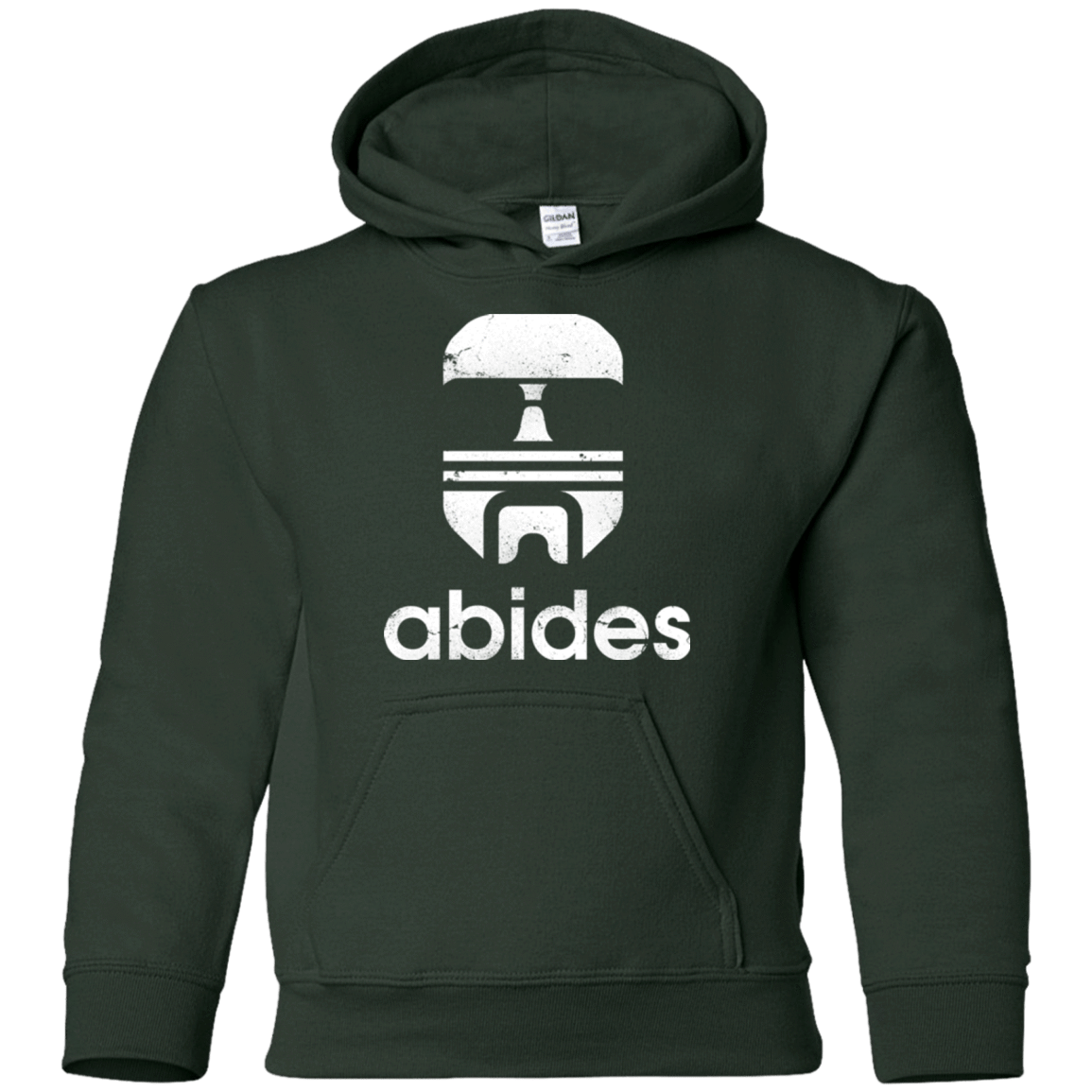 Sweatshirts Forest Green / YS Abides Youth Hoodie