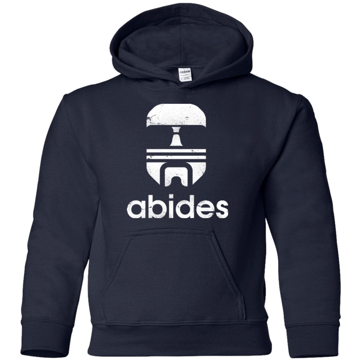 Sweatshirts Navy / YS Abides Youth Hoodie