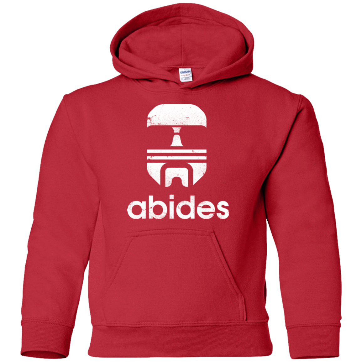 Sweatshirts Red / YS Abides Youth Hoodie