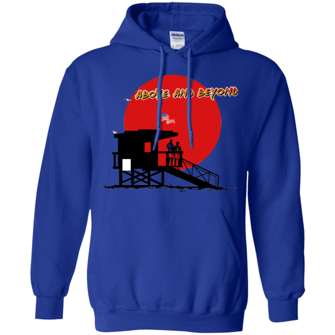 Sweatshirts Royal / Small Above And Beyond Pullover Hoodie