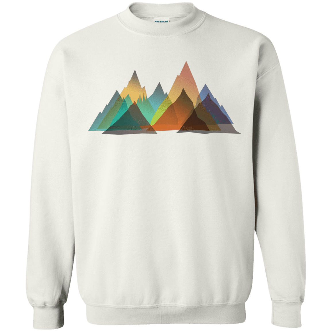 Sweatshirts White / S Abstract Range Crewneck Sweatshirt