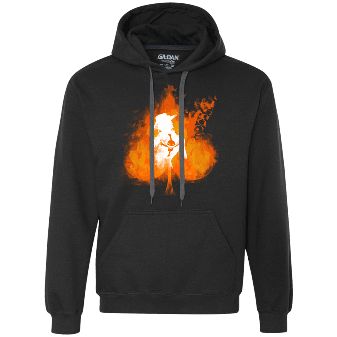 Sweatshirts Black / Small Ace one piece Premium Fleece Hoodie