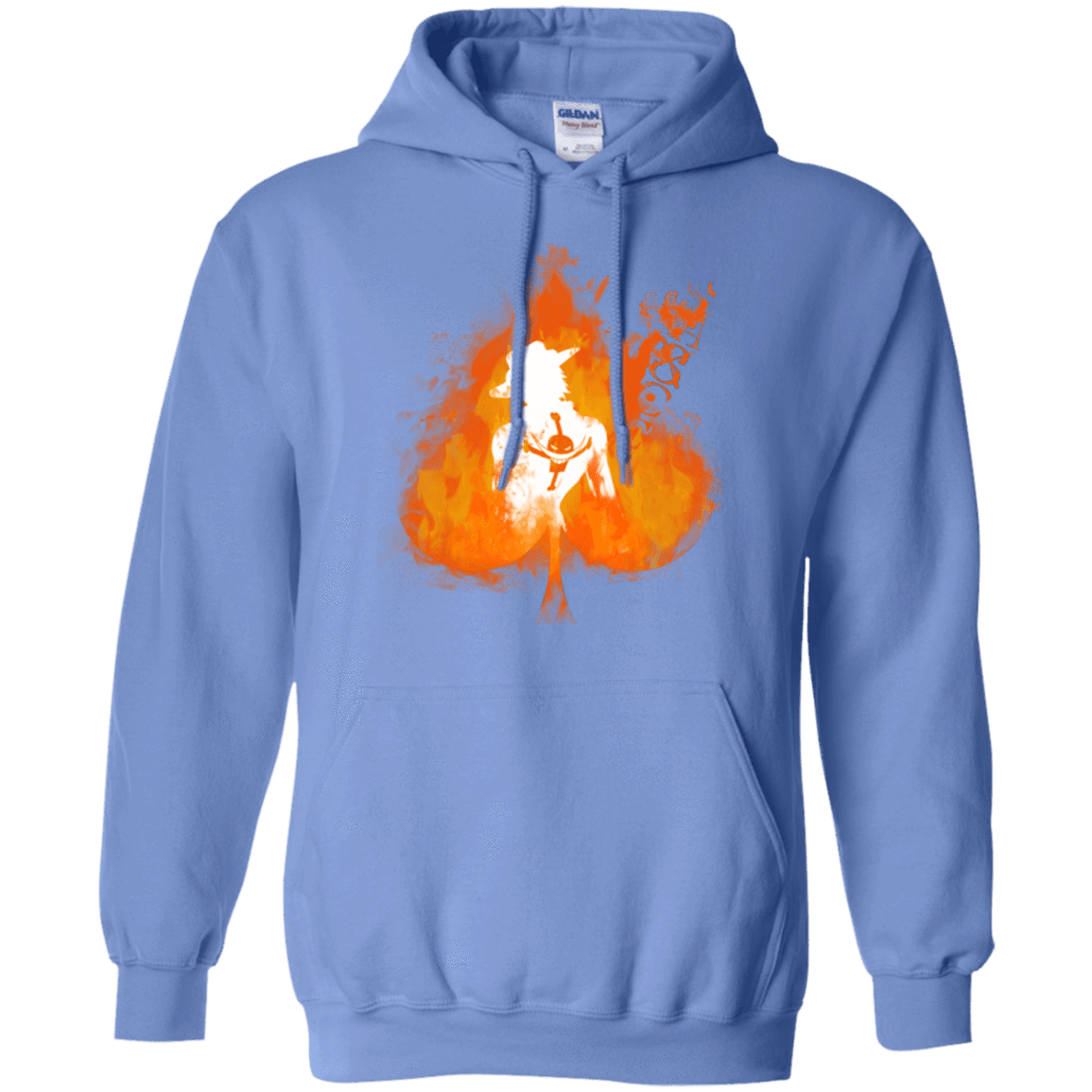 Sweatshirts Carolina Blue / Small Ace one piece Pullover Hoodie