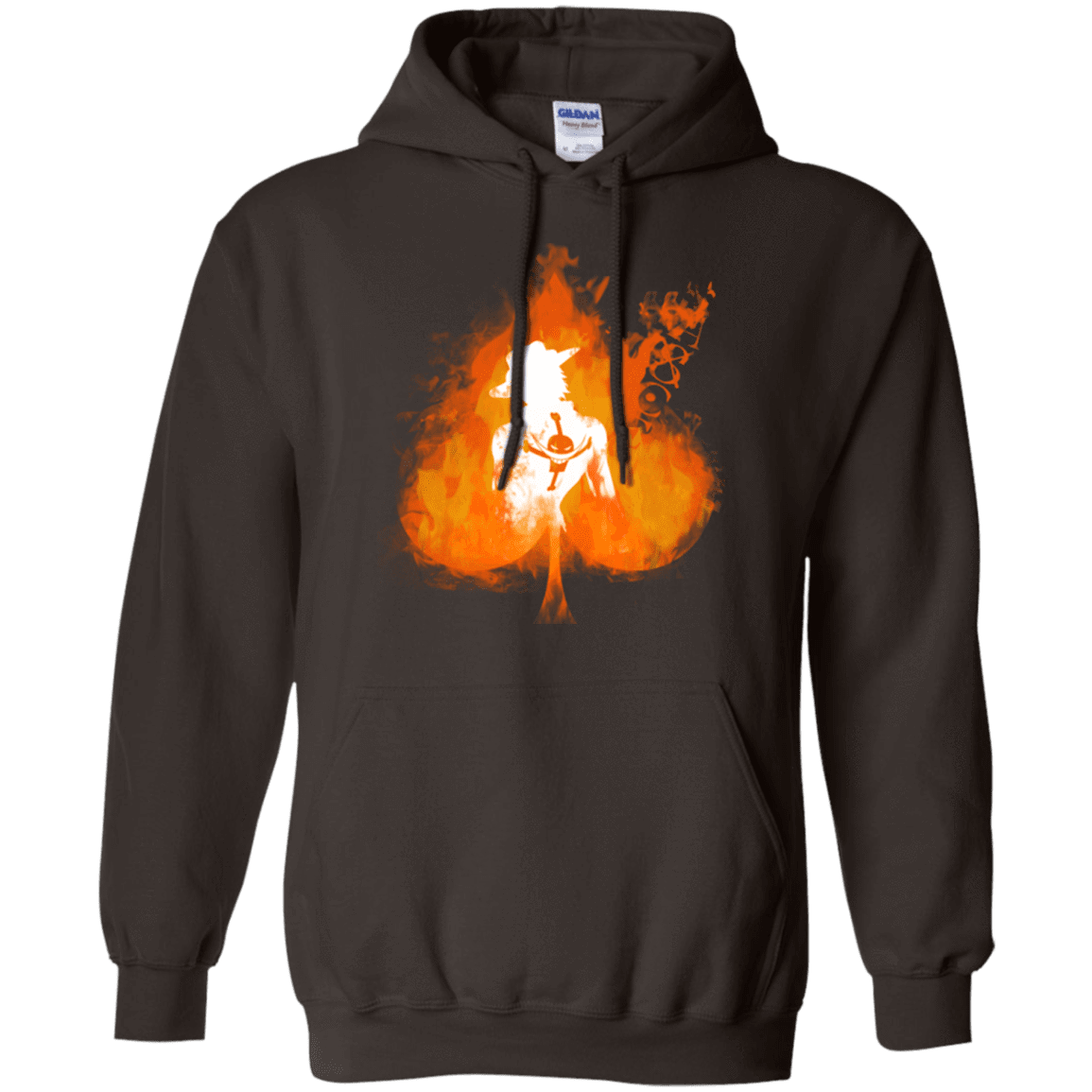Sweatshirts Dark Chocolate / Small Ace one piece Pullover Hoodie