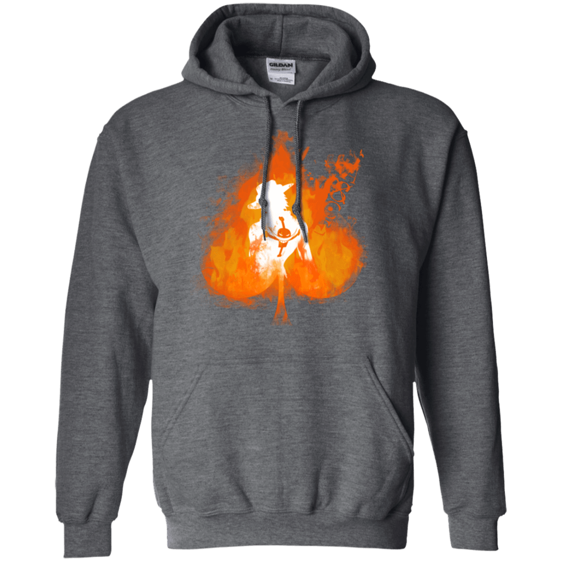 Sweatshirts Dark Heather / Small Ace one piece Pullover Hoodie