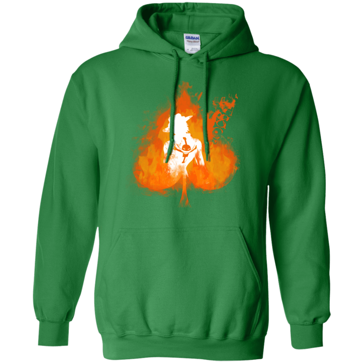 Sweatshirts Irish Green / Small Ace one piece Pullover Hoodie