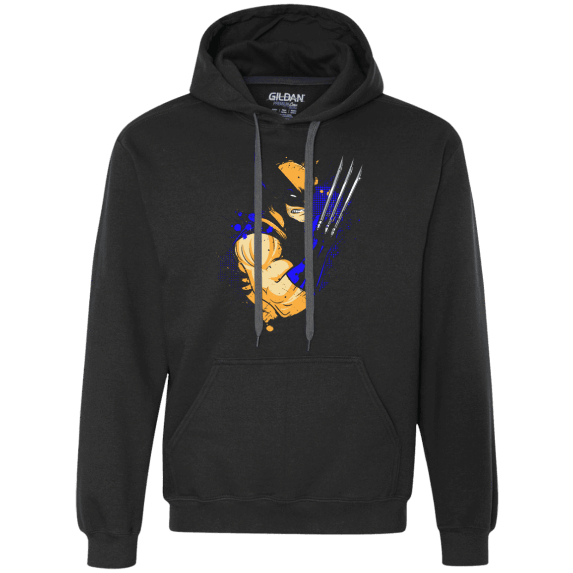 Sweatshirts Black / Small Adamantium Premium Fleece Hoodie