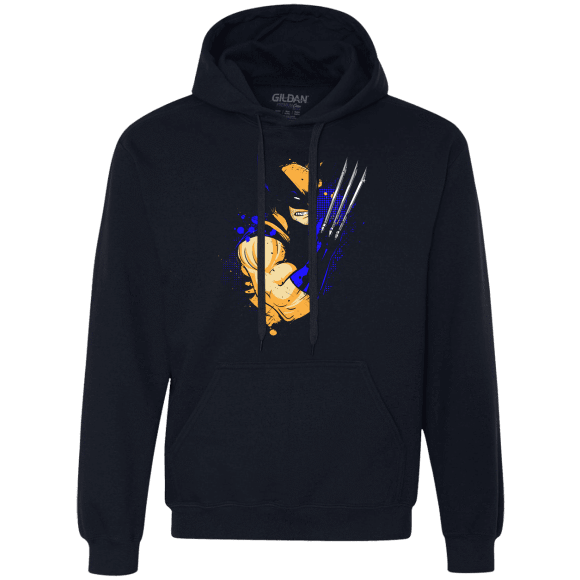 Sweatshirts Navy / Small Adamantium Premium Fleece Hoodie