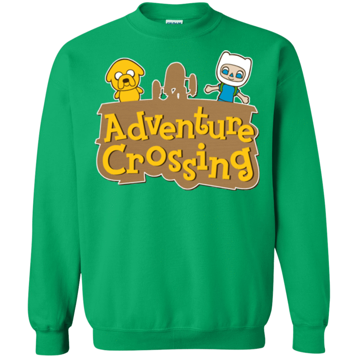 Sweatshirts Irish Green / Small Adventure Crossing Crewneck Sweatshirt