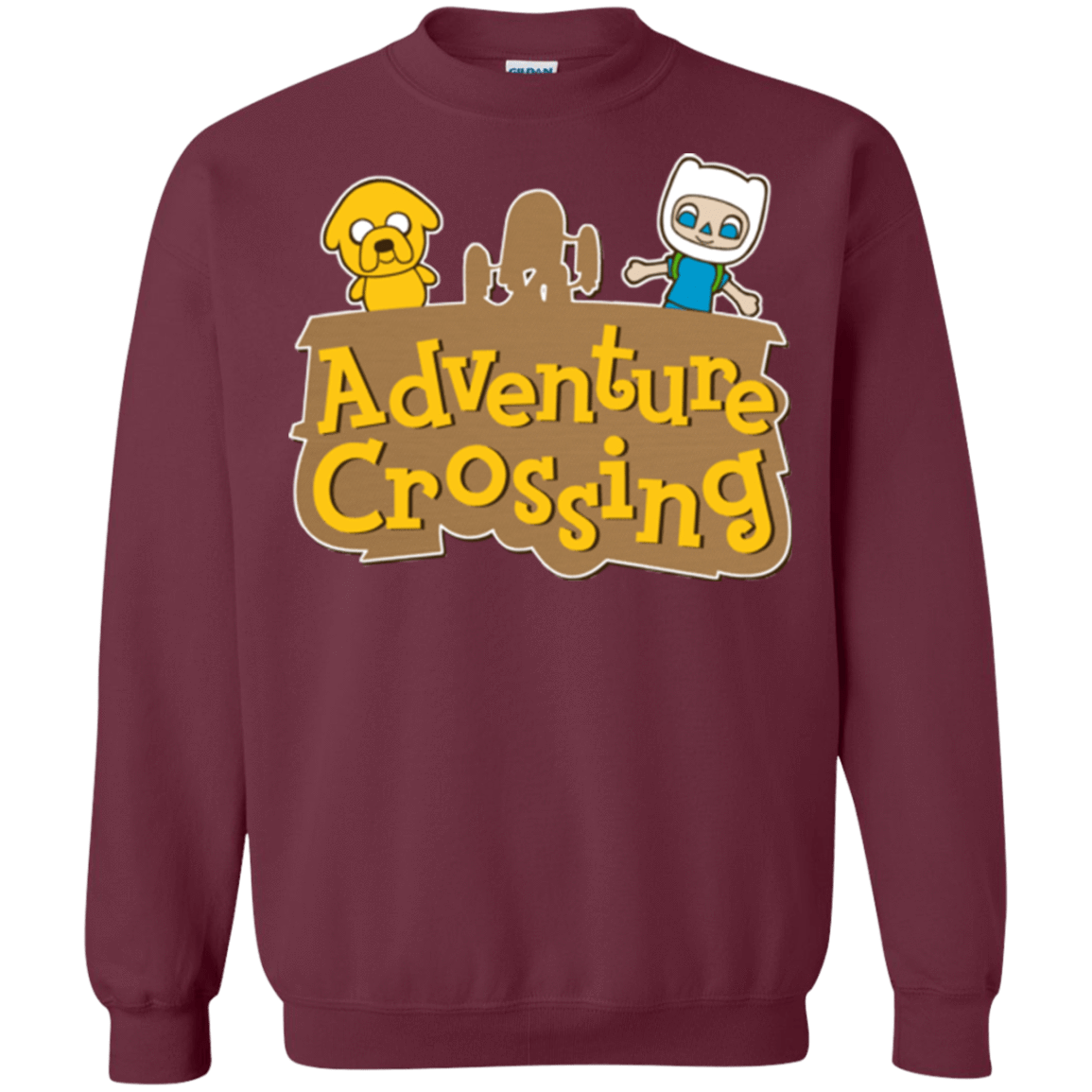 Sweatshirts Maroon / Small Adventure Crossing Crewneck Sweatshirt