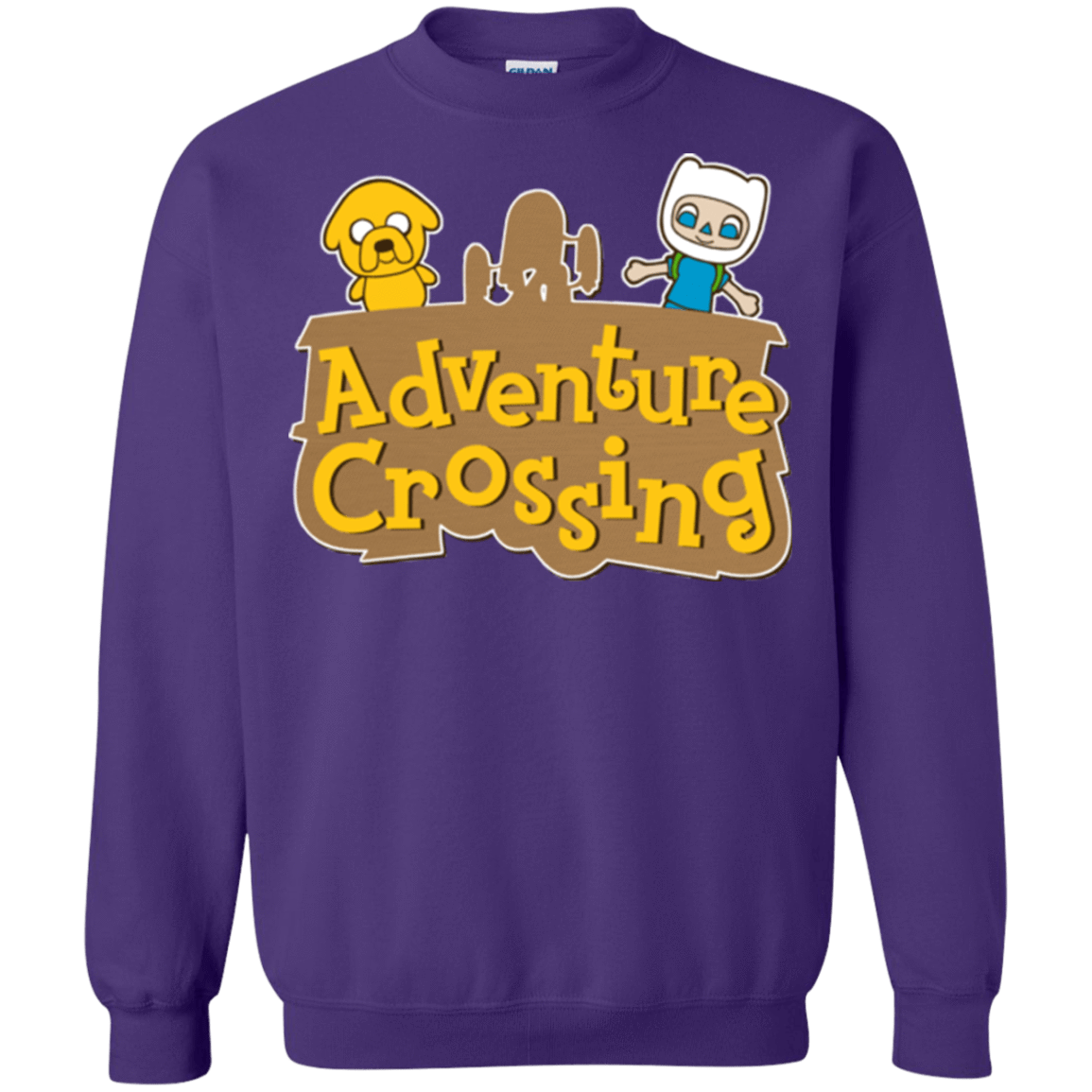 Sweatshirts Purple / Small Adventure Crossing Crewneck Sweatshirt