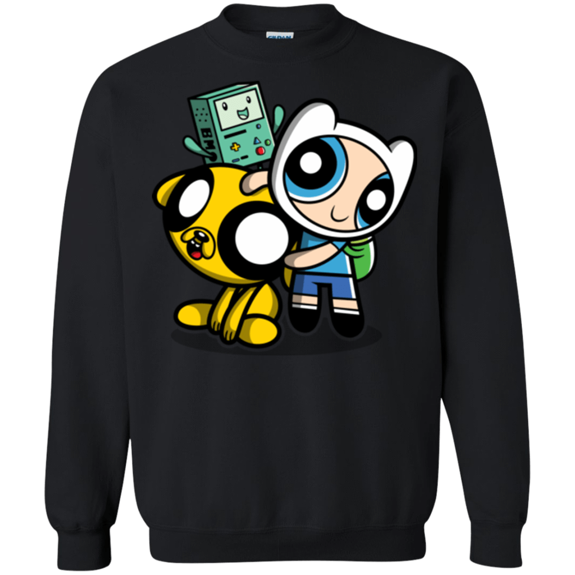 Sweatshirts Black / Small Adventure Puff Buds Crewneck Sweatshirt