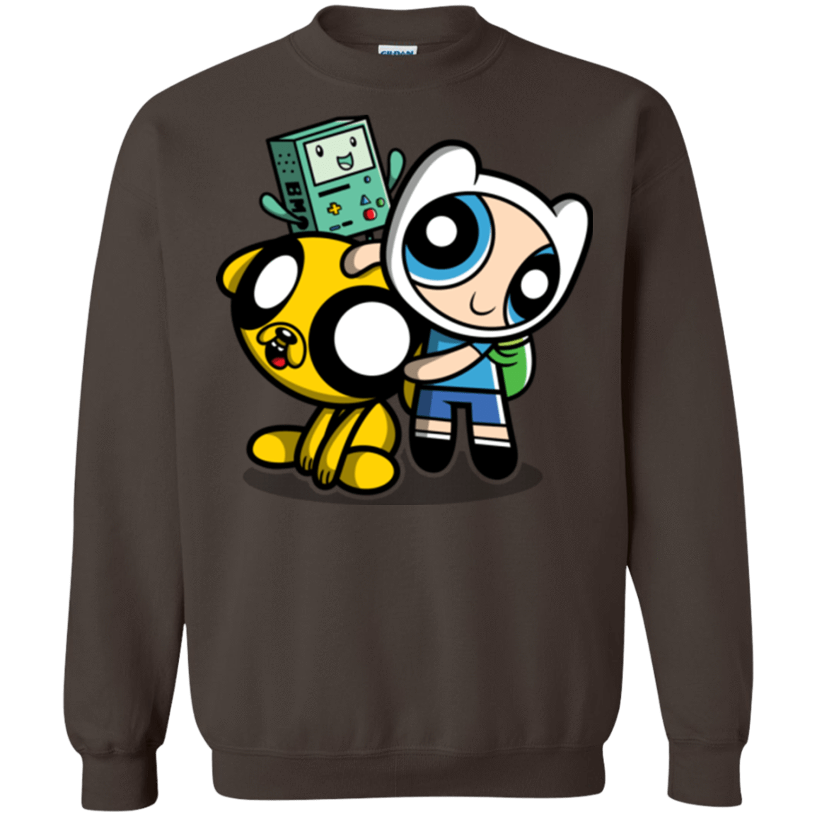 Sweatshirts Dark Chocolate / Small Adventure Puff Buds Crewneck Sweatshirt