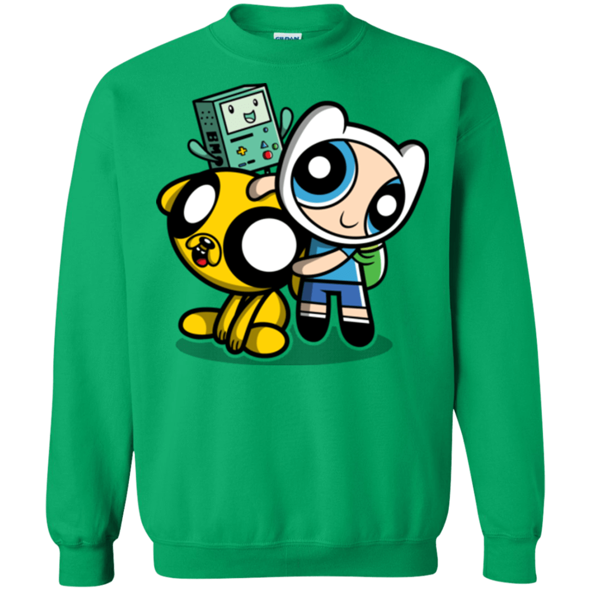Sweatshirts Irish Green / Small Adventure Puff Buds Crewneck Sweatshirt