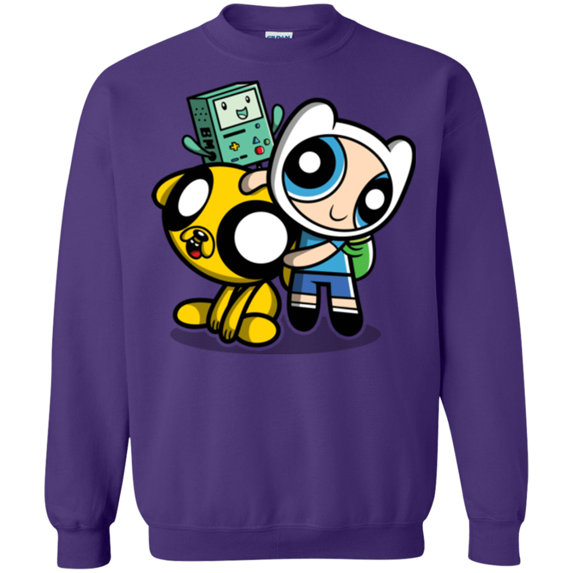 Sweatshirts Purple / Small Adventure Puff Buds Crewneck Sweatshirt