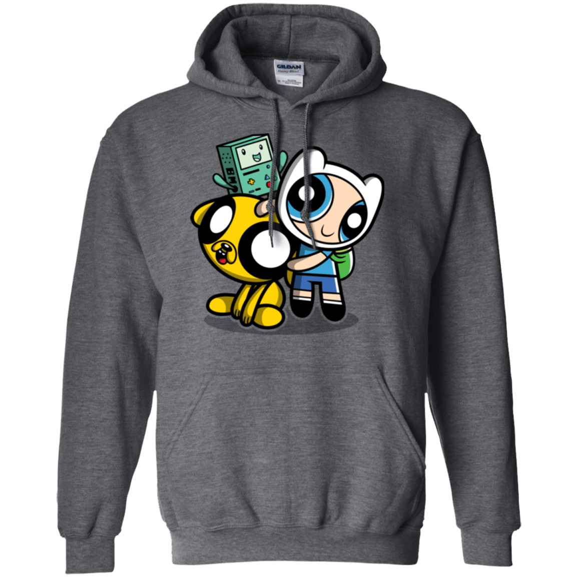 Sweatshirts Dark Heather / Small Adventure Puff Buds Pullover Hoodie