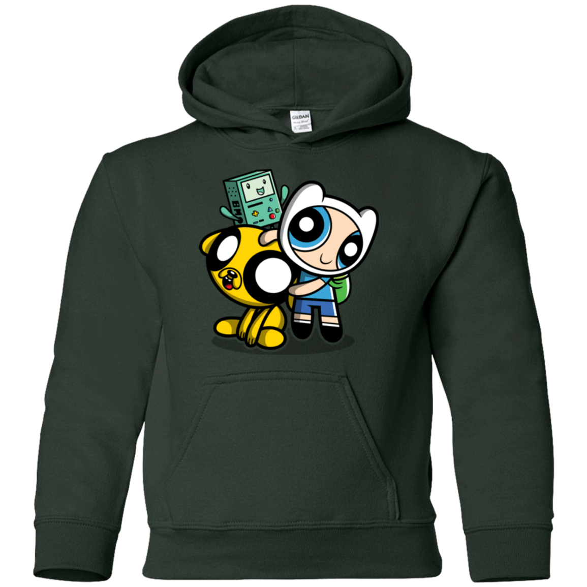 Sweatshirts Forest Green / YS Adventure Puff Buds Youth Hoodie