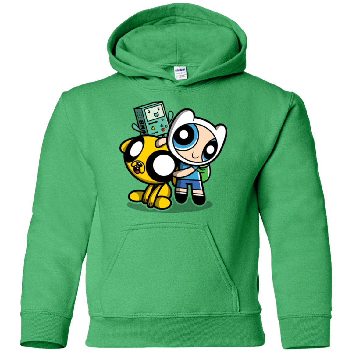 Sweatshirts Irish Green / YS Adventure Puff Buds Youth Hoodie