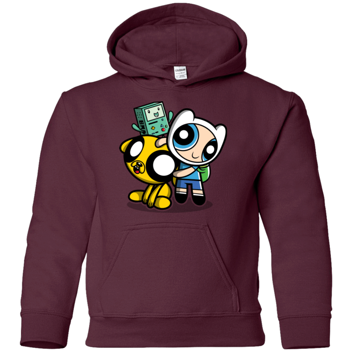 Sweatshirts Maroon / YS Adventure Puff Buds Youth Hoodie