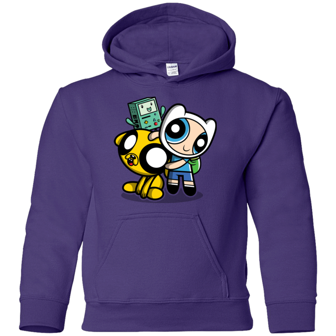 Sweatshirts Purple / YS Adventure Puff Buds Youth Hoodie