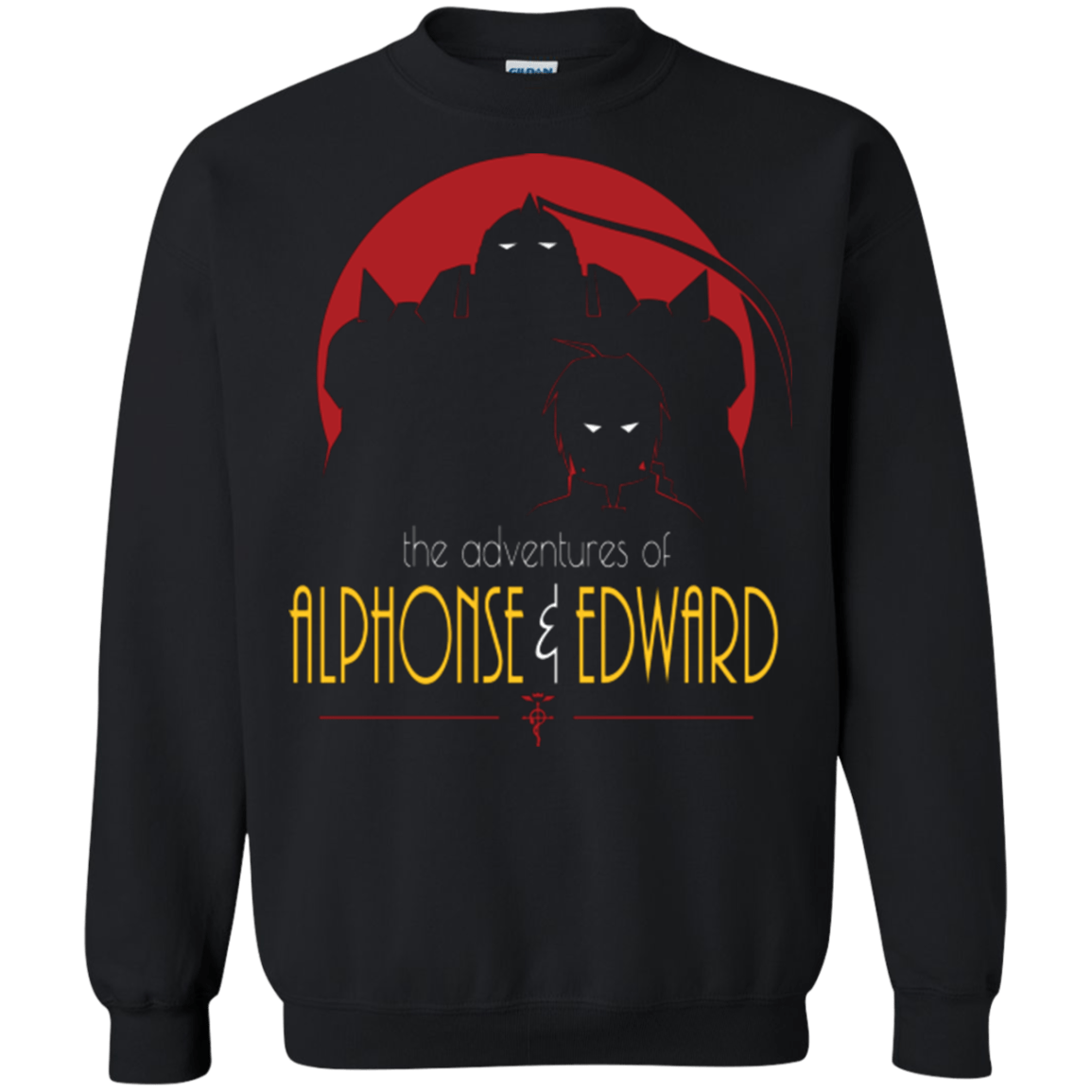 Sweatshirts Black / Small Adventures of Alphonse & Edward Crewneck Sweatshirt