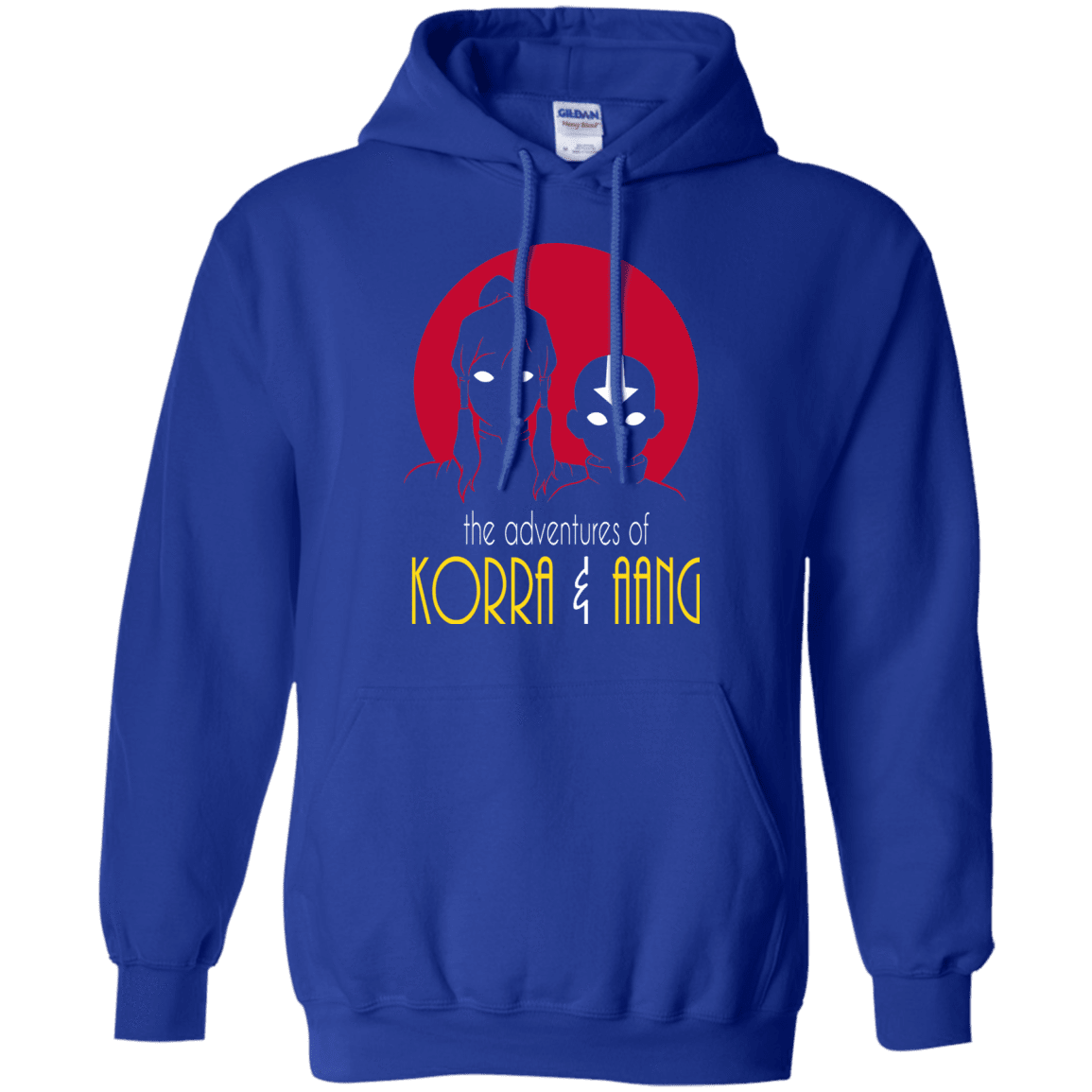 Sweatshirts Royal / S Adventures of Korra & Aang Pullover Hoodie
