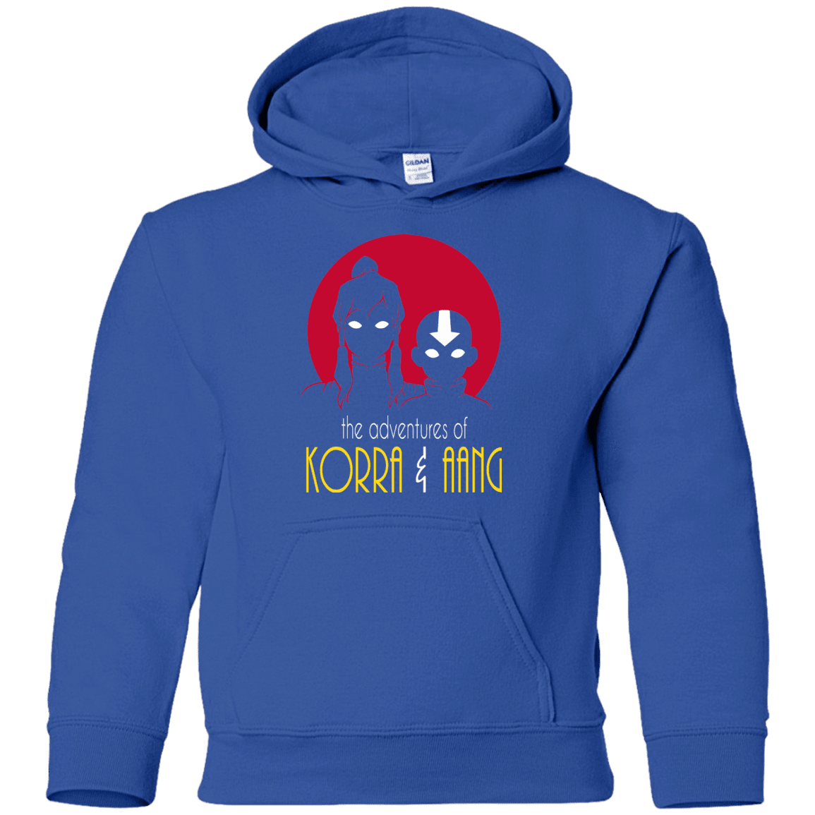 Sweatshirts Royal / YS Adventures of Korra & Aang Youth Hoodie