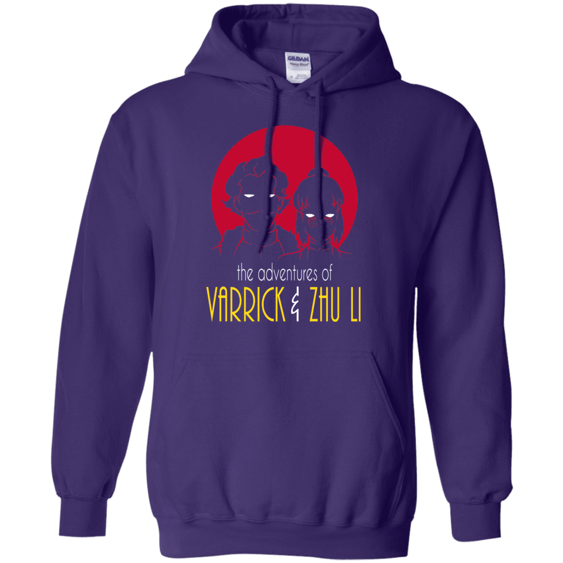 Sweatshirts Purple / S Adventures of Varrick & Zhu Li Pullover Hoodie